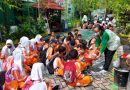 Ratusan Siswa SMPN 3 Porong Belajar Manajemen Persampahan di Kampung Edukasi Sampah Sekardangan Sidoarjo