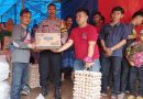 Komunitas Jurnalis Hukum Kriminal Sulawesi Selatan dan Polda Sulawesi Selatan Salurkan Bantuan ke Pengungsi Gempa Cianjur