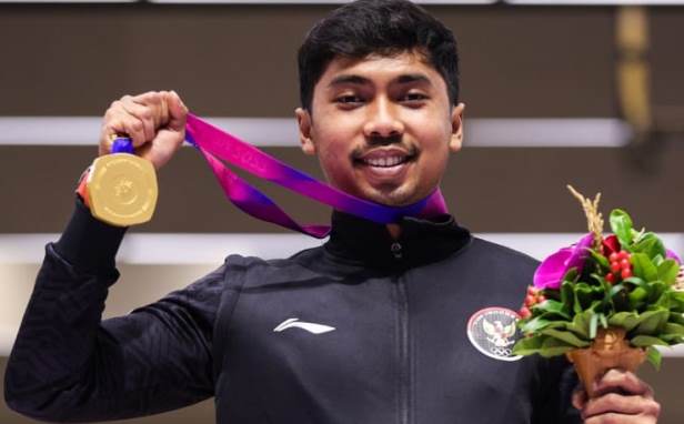 Indonesia Raih Medali Emas Kedua Di Asian Games 2022 Lagi Lagi Lewat Atlet Menembak Muhammad 2891