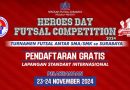 <span style='color:#ff0000;font-size:12px;'>Heroes Day Futsal Competition 2024 </span><br> Ini Daftar Peserta Turnamen Futsal Antar SMA/SMK Heroes Day Futsal Competition 2024