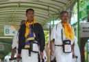 <span style='color:#ff0000;font-size:12px;'>Haji 2025 </span><br> Jemaah Calon Haji Gelombang Kedua Embarkasi Surabaya Langsung Kenakan Ihram saat Berangkat dari Asrama Haji