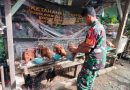 Dukung Ketahanan Pangan, Koramil Gayungan Manfaatkan Lahan Terbatas Jadi Budidaya Ayam Petelur