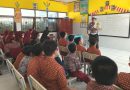 <span style='color:#ff0000;font-size:12px;'>Pendidikan </span><br> Satlantas Polres Pelabuhan Makassar Kenalkan Sejak Dini Pelajar SD Tertib Lalu Lintas
