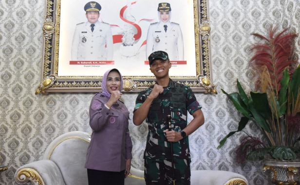 <span style='color:#ff0000;font-size:12px;'>Berita Sidoarjo </span><br> Wabup Mimik Minta Dandim Baru Kawal Koperasi Merah Putih, Sinergi Forkopimda Sidoarjo Diperkuat