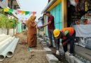 <span style='color:#ff0000;font-size:12px;'>Berita Sidoarjo </span><br> Kelurahan Magersari Sidoarjo Pavingisasi di Dua RT, Total Panjangnya 154 Meter